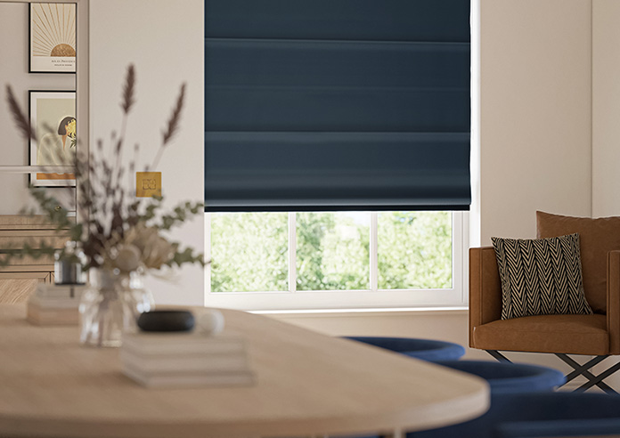 Hartford, Navy - Roman Blind - Image 5